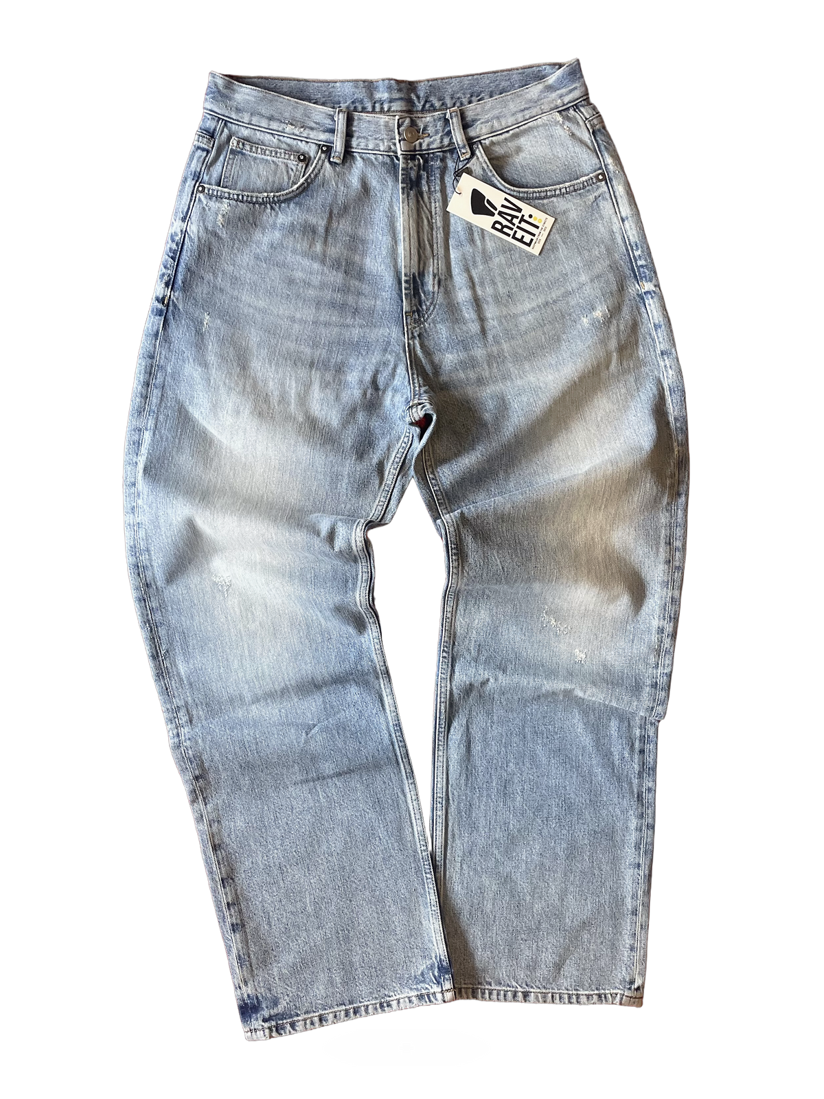 Light Blue Denim Baggy Pant