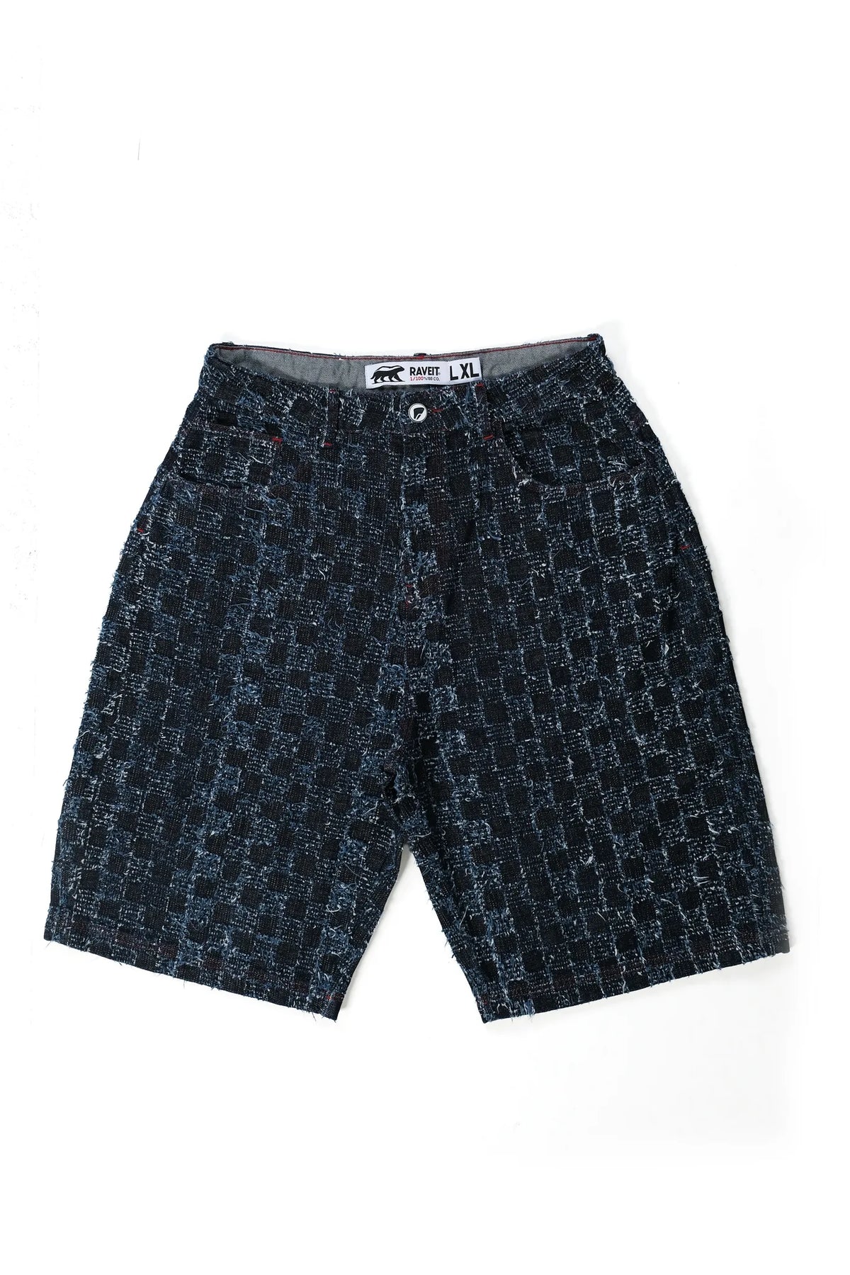 INDIGO PINTCHY DENIM JORTS
