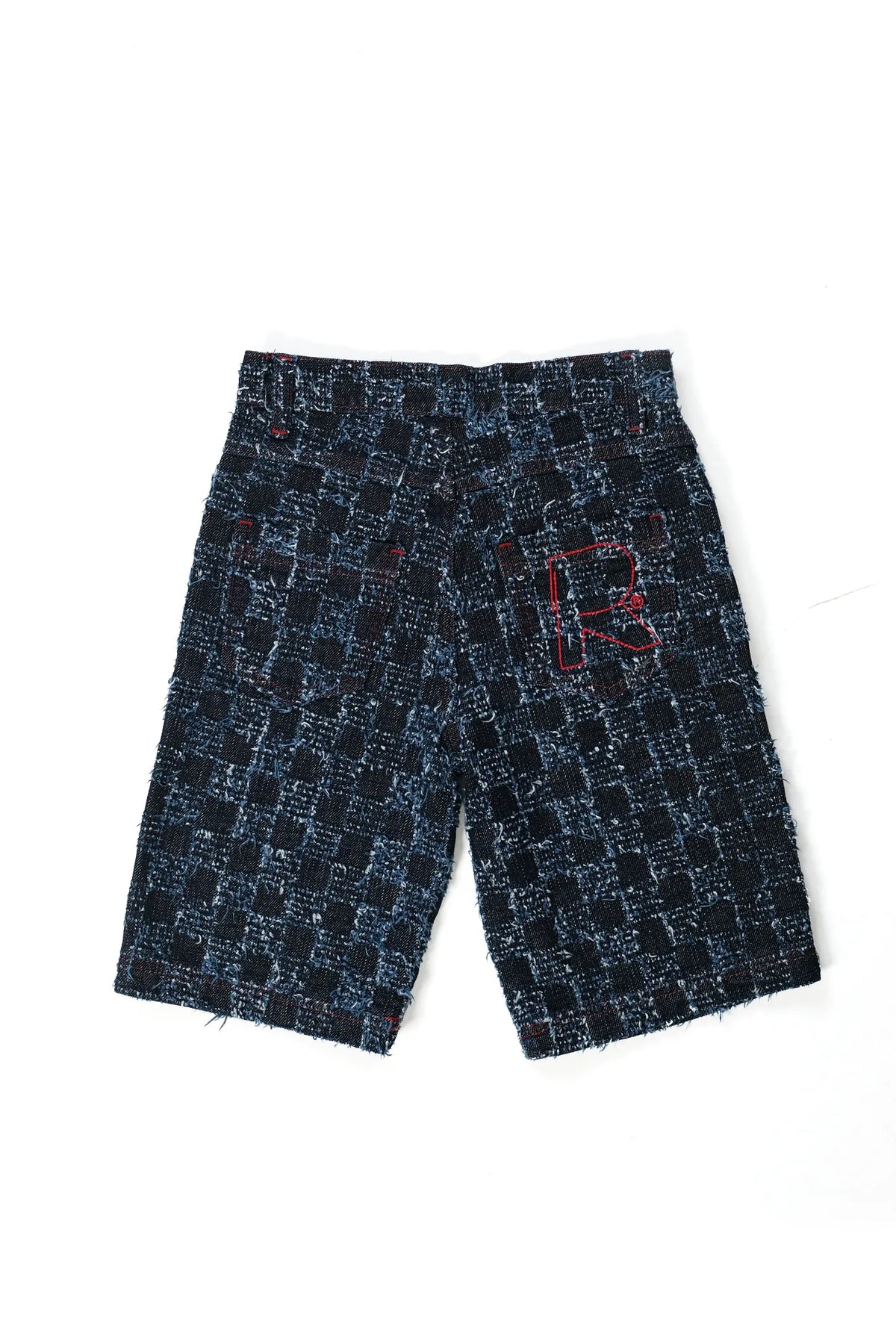 KIDS INDIGO PINTCHY DENIM JORTS