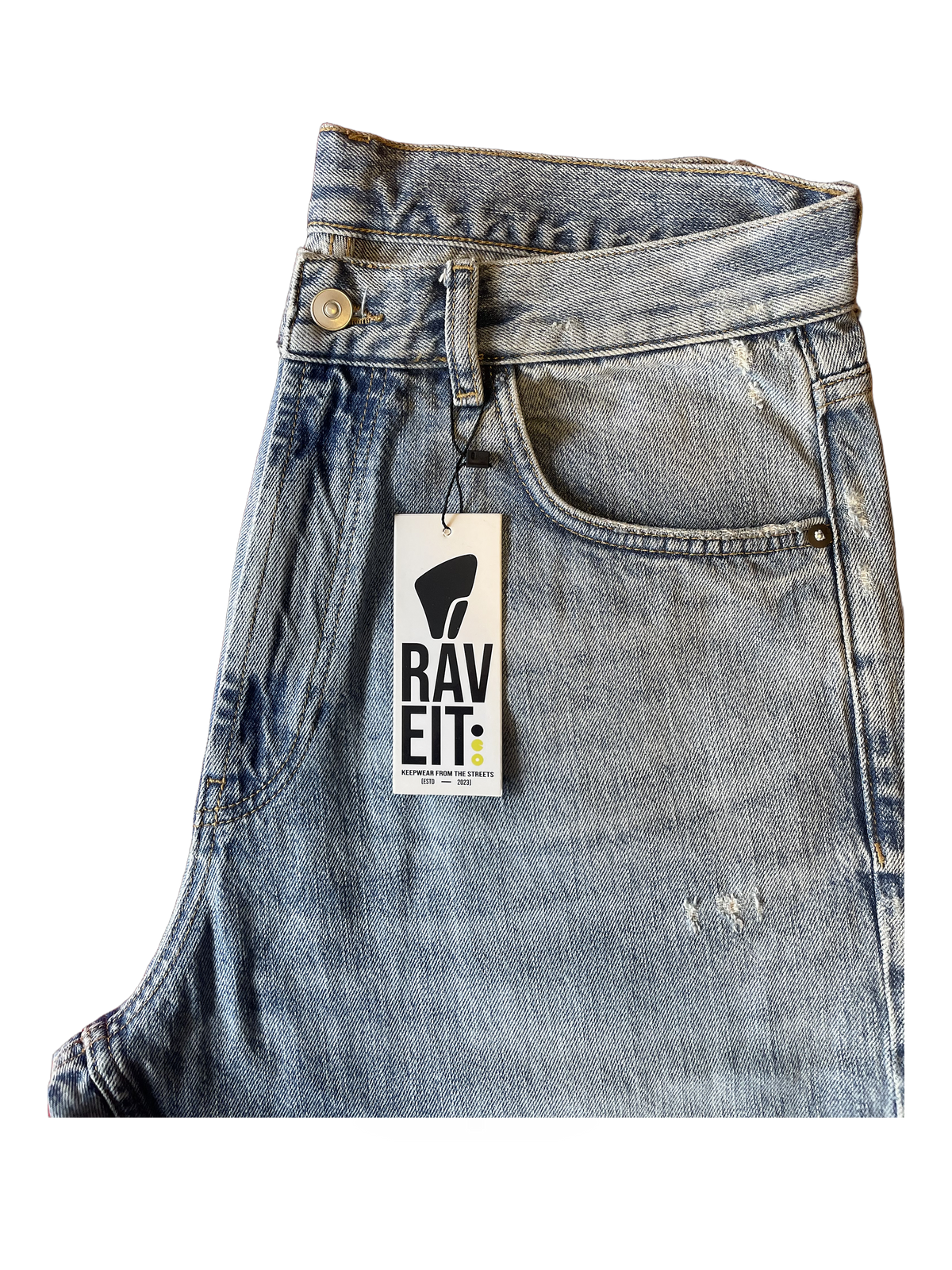 Light Blue Denim Baggy Pant