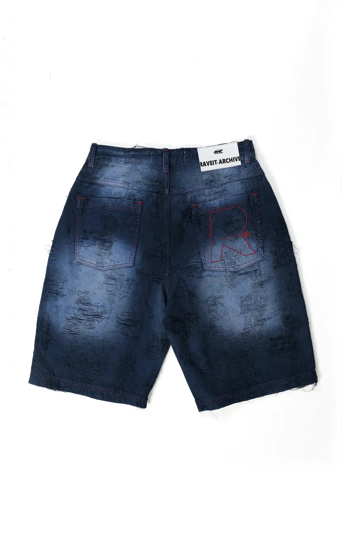 INDIGO WORN NON DENIM JORTS