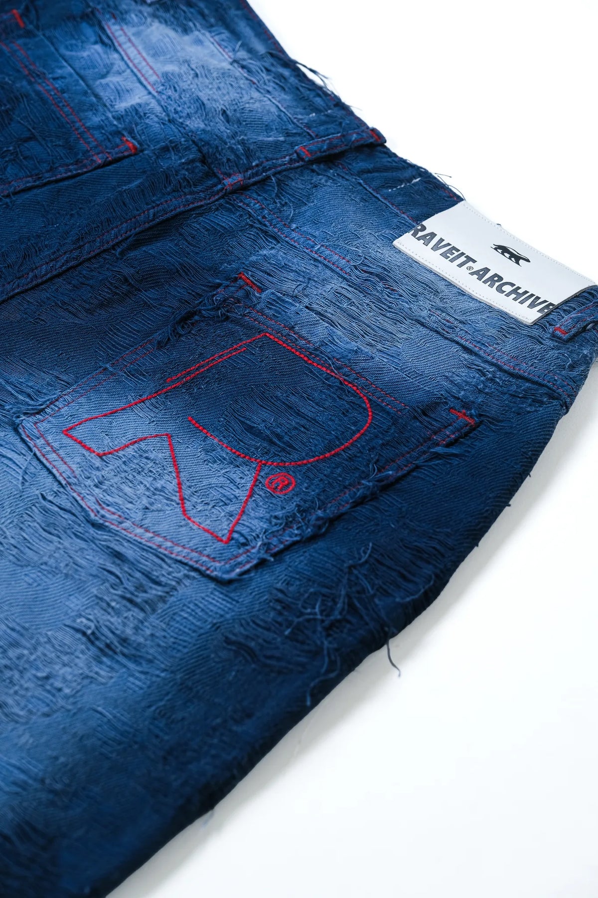 INDIGO WORN NON DENIM JORTS