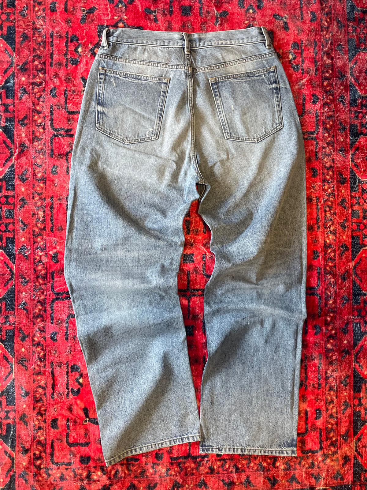 Feel Sky Straight Baggy Fit Denim Pant