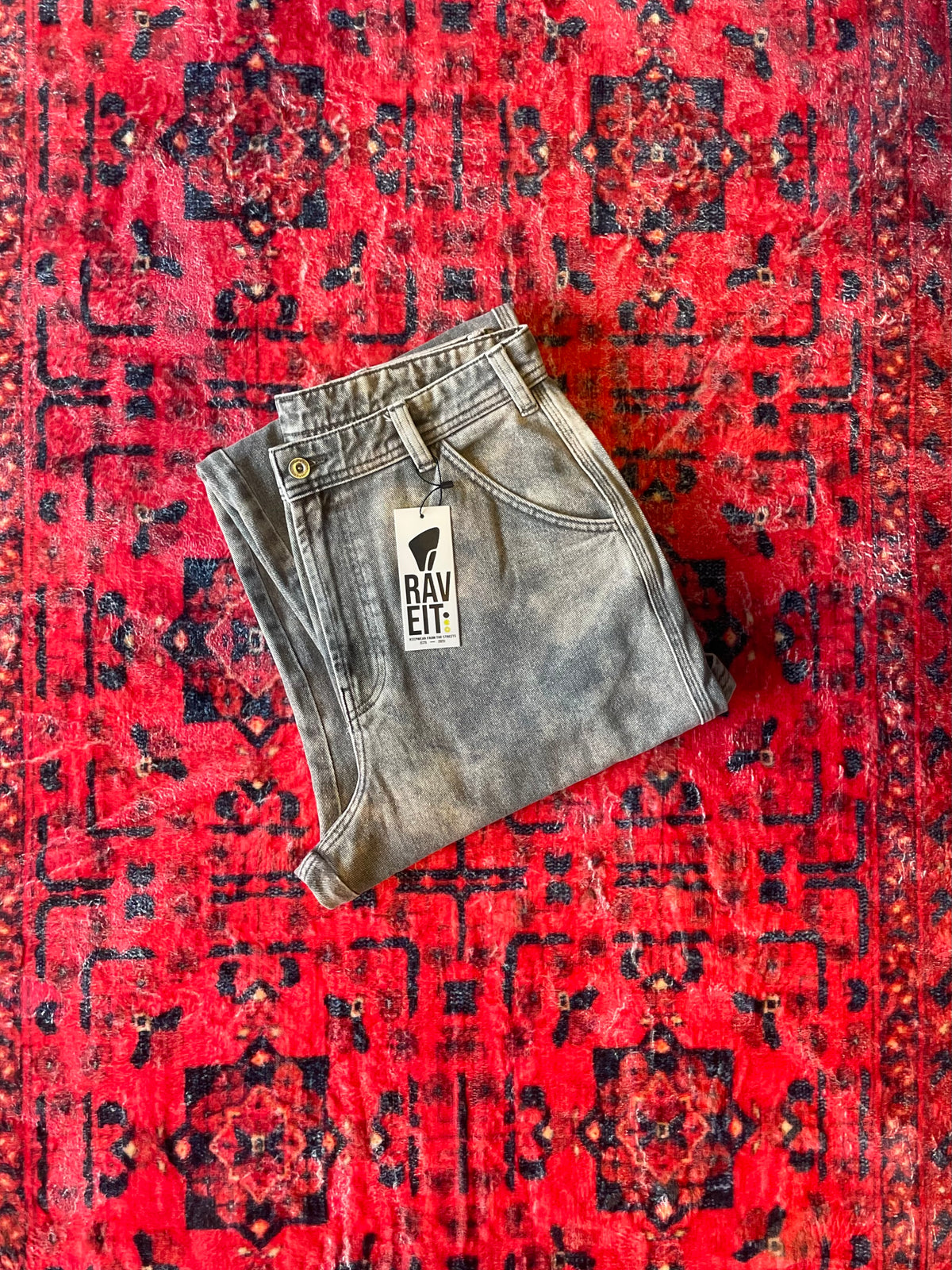 Galactic Wash Baggy Denim Pant