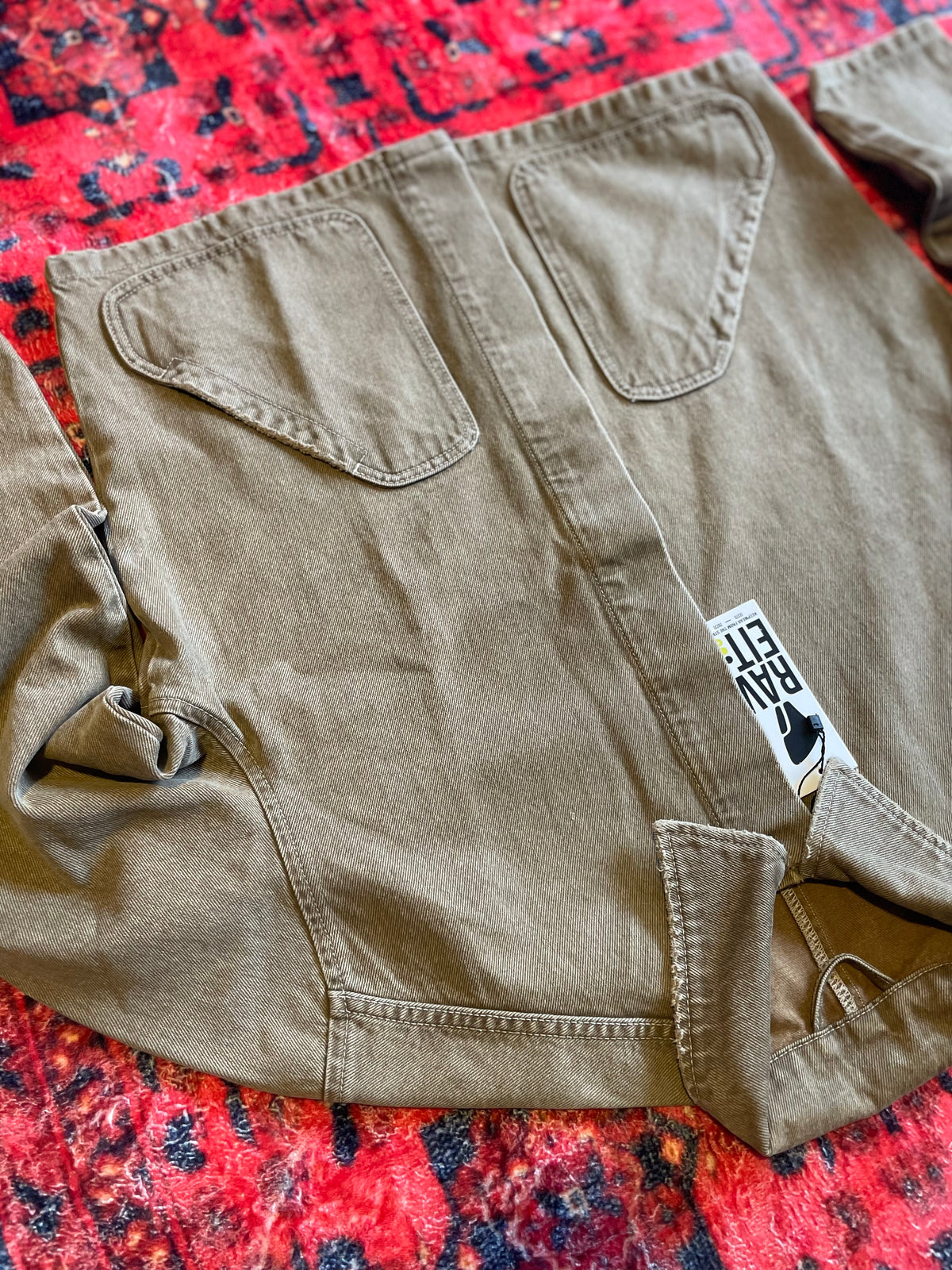 Latte Crop Denim Ceket