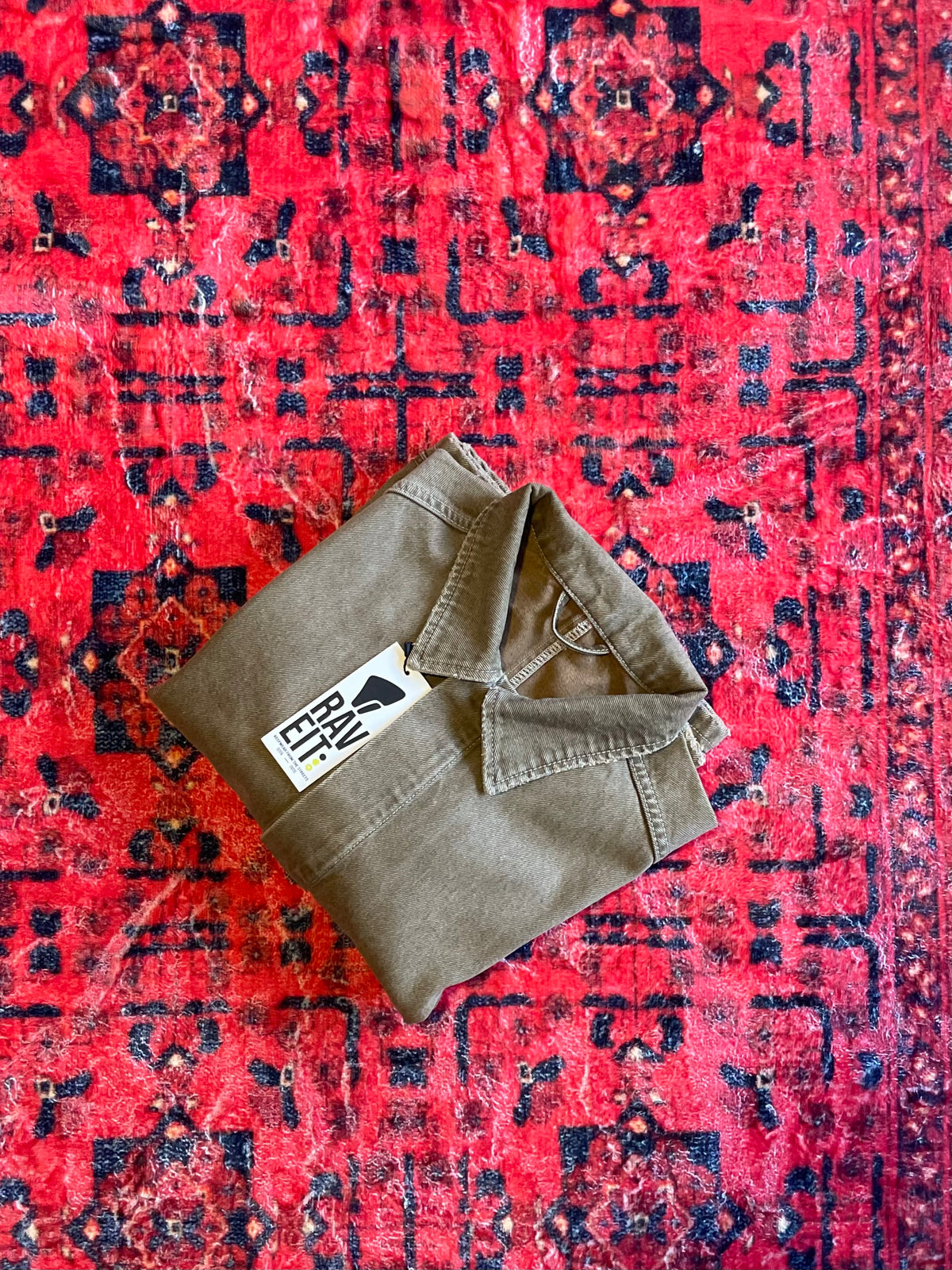 Latte Crop Denim Ceket