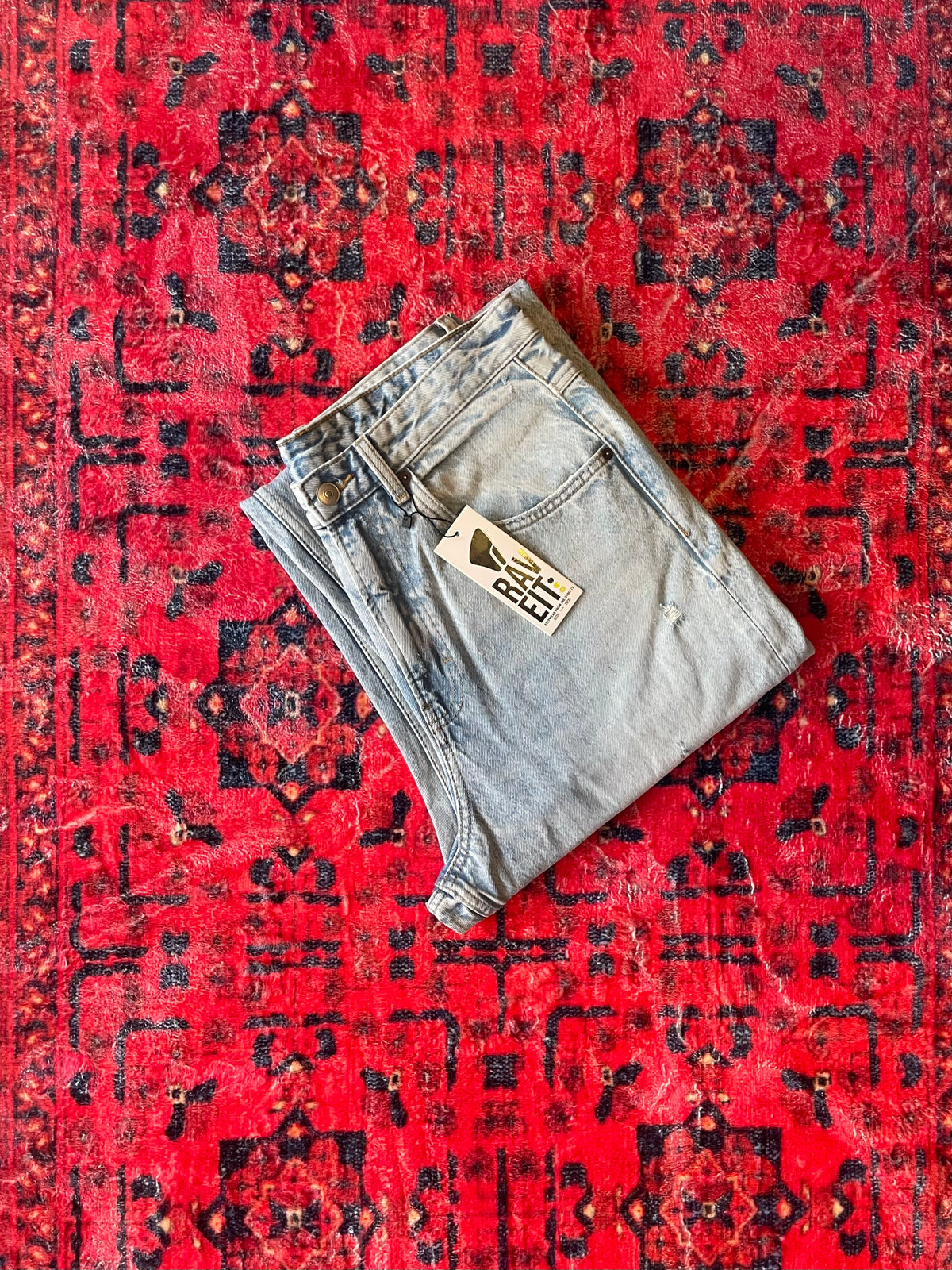 Like Cloud Straight Baggy Denim Pant