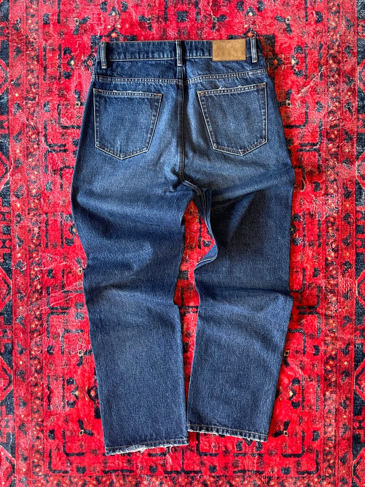 Net Blue Regular Fit Denim Pant
