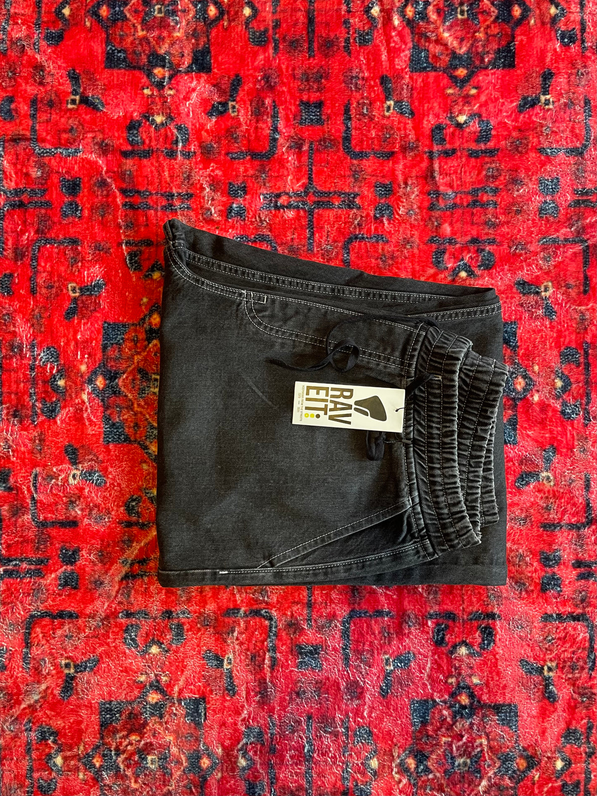 Relaxed Waist Baggy Denim Pant